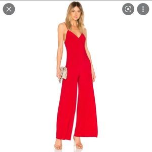 Norma Kamali Red Jumpsuit